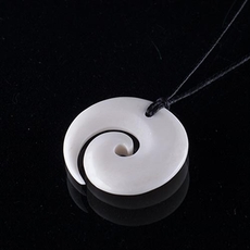 NZ Bone Koru-jewellery-Ula