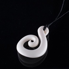 NZ Bone Koru-jewellery-Ula